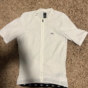 Pedal Mafia Pro Cycling Jersey White XL Pre-Owned